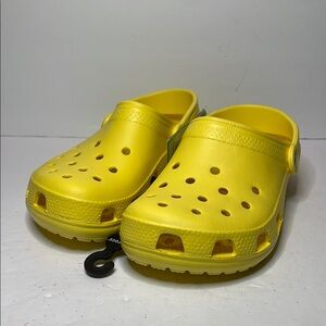 Kids Yellow Clogs Crocs NWT